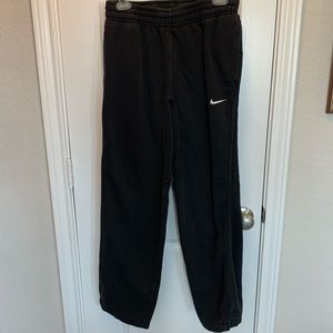 MENS BLACK NIKE SWEAT PANTS